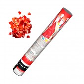 Пневмохлопушка 30 см, сердечки - Купить хлопушки в Ярославле - разноцветный серпантин