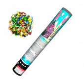 Пневмохлопушка 30 см, разноцветный серпантин - Купить хлопушки в Ярославле - разноцветный серпантин