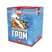 Полуночный гром 25 х 0,8" - Салюты и фейерверки на 25 залпов купить в Ярославле