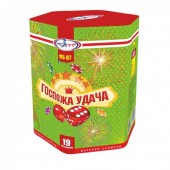 Госпожа удача 19 х 1,2" - Салюты и фейерверки на 19 залпов купить в Ярославле