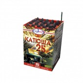 Катюша 25 x 0,3" - Салюты и фейерверки на 25 залпов купить в Ярославле