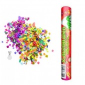 Хлопушка конфетти 20 см - Купить хлопушки в Ярославле - разноцветный серпантин